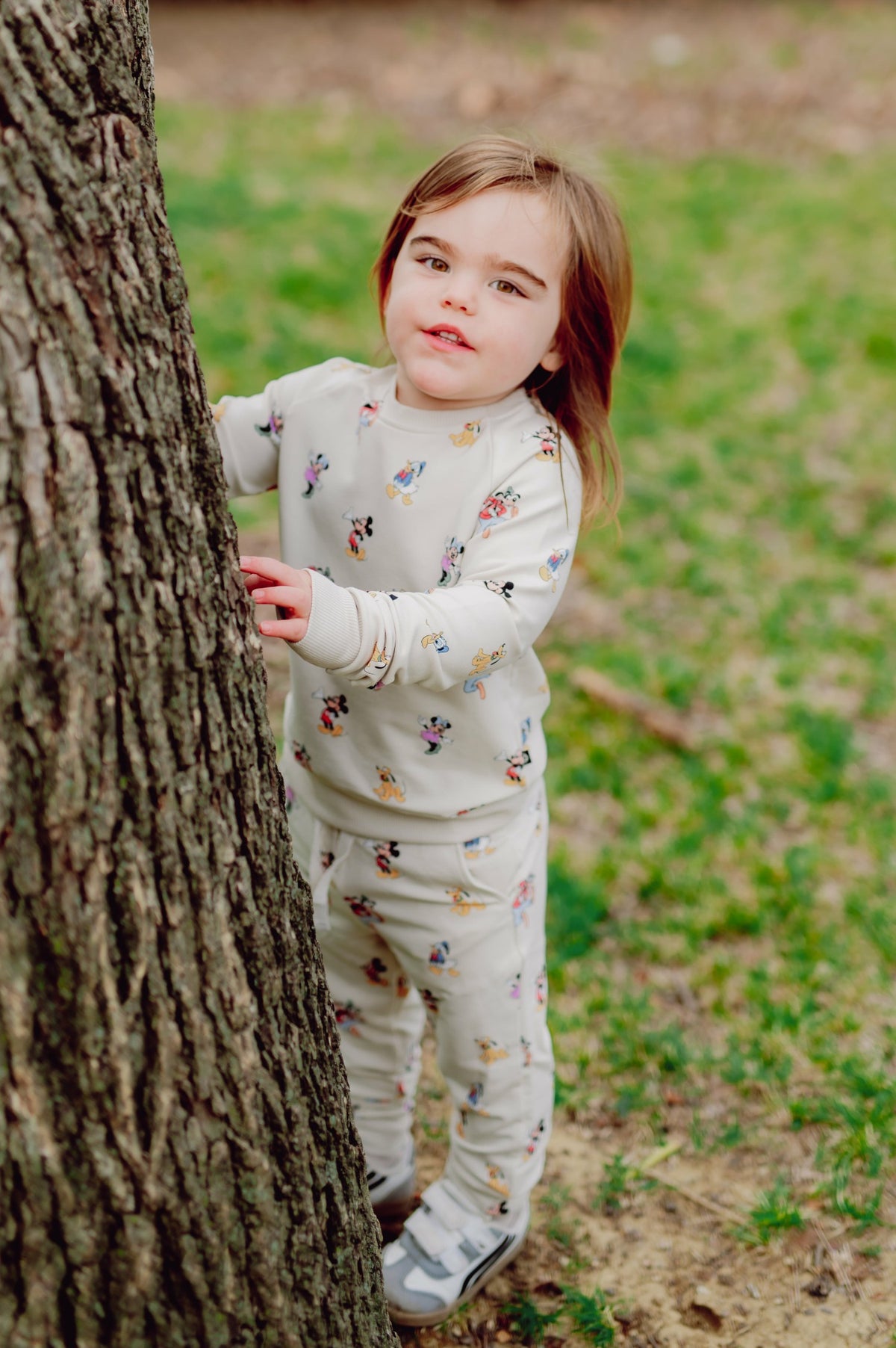 Long Sleeve Jogger Set in Mickey Mouse and Friends | Kyte Baby