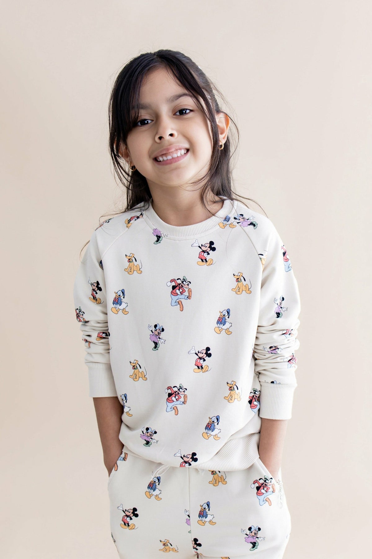 Long Sleeve Jogger Set in Mickey Mouse and Friends | Kyte Baby