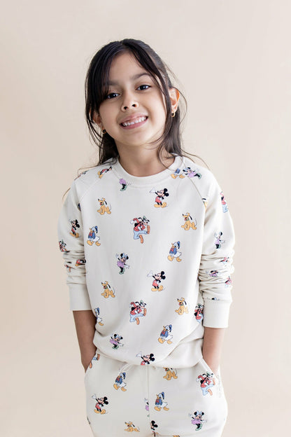 Long Sleeve Jogger Set in Mickey Mouse and Friends | Kyte Baby