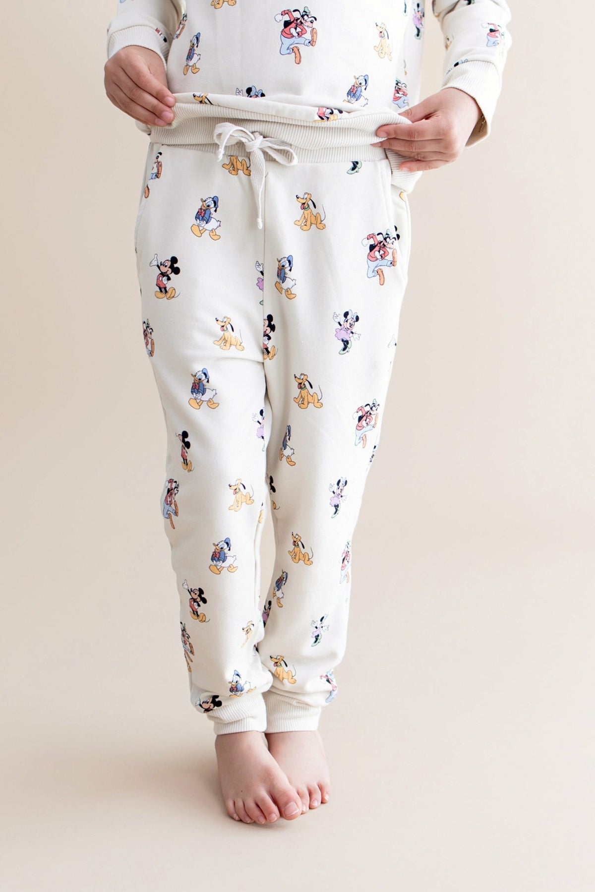 Long Sleeve Jogger Set in Mickey Mouse and Friends | Kyte Baby