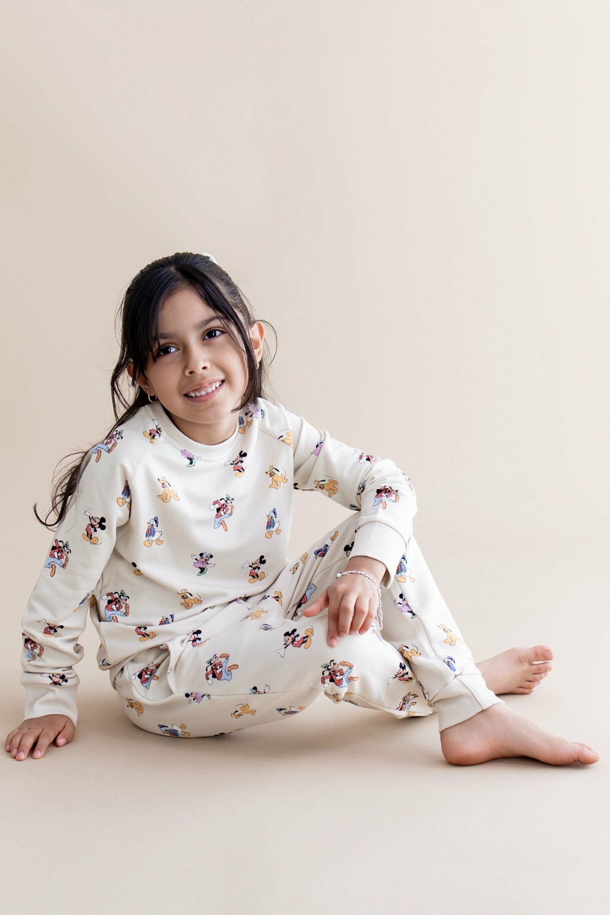 Long Sleeve Jogger Set in Mickey Mouse and Friends | Kyte Baby
