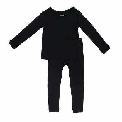 Long Sleeve Pajamas in Midnight | Kyte Baby