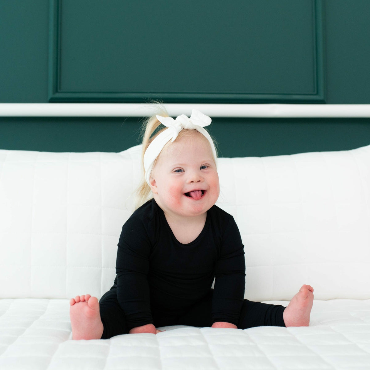 Long Sleeve Pajamas in Midnight | Kyte Baby
