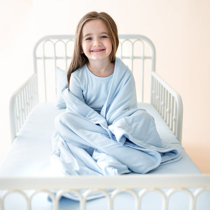 Long Sleeve Pajamas in Breeze | Kyte Baby