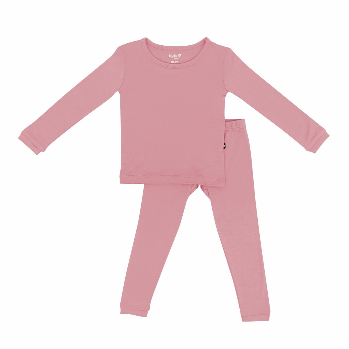 Long Sleeve Pajamas in Apple Blossom | Kyte Baby