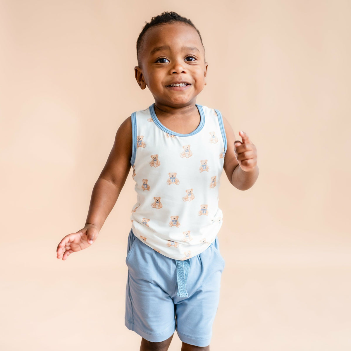Toddler Tank Top in Teddy Bear | Kyte Baby