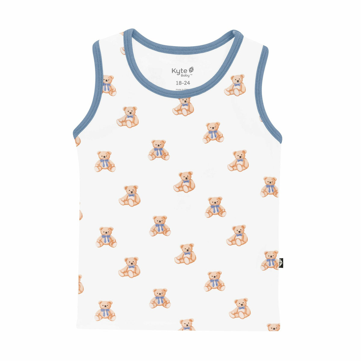 Toddler Tank Top in Teddy Bear | Kyte Baby