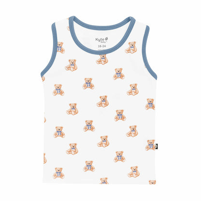 Toddler Tank Top in Teddy Bear | Kyte Baby