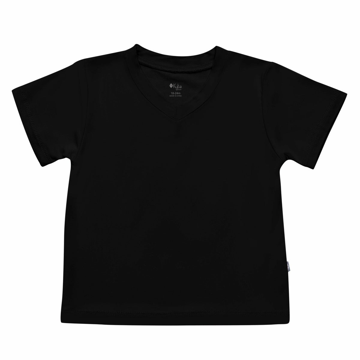 Toddler V-Neck Tee in Midnight | Kyte Baby