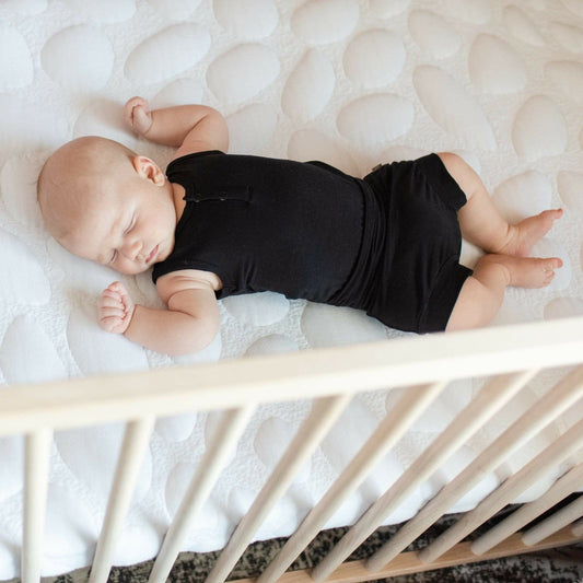 Sleeveless Bodysuit in Midnight | Kyte Baby