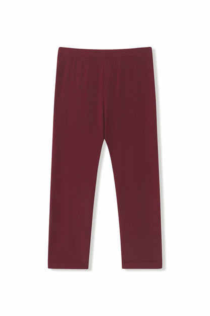Toddler Leggings in Burgundy | Kyte Baby