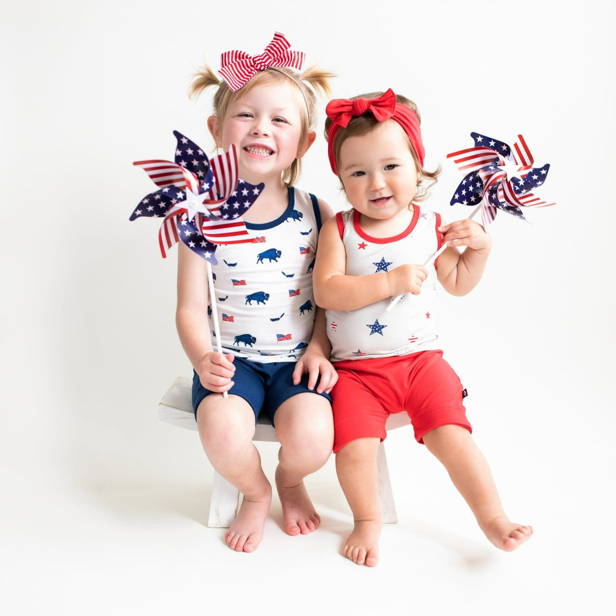 Harem Shorts in Cardinal | Kyte Baby