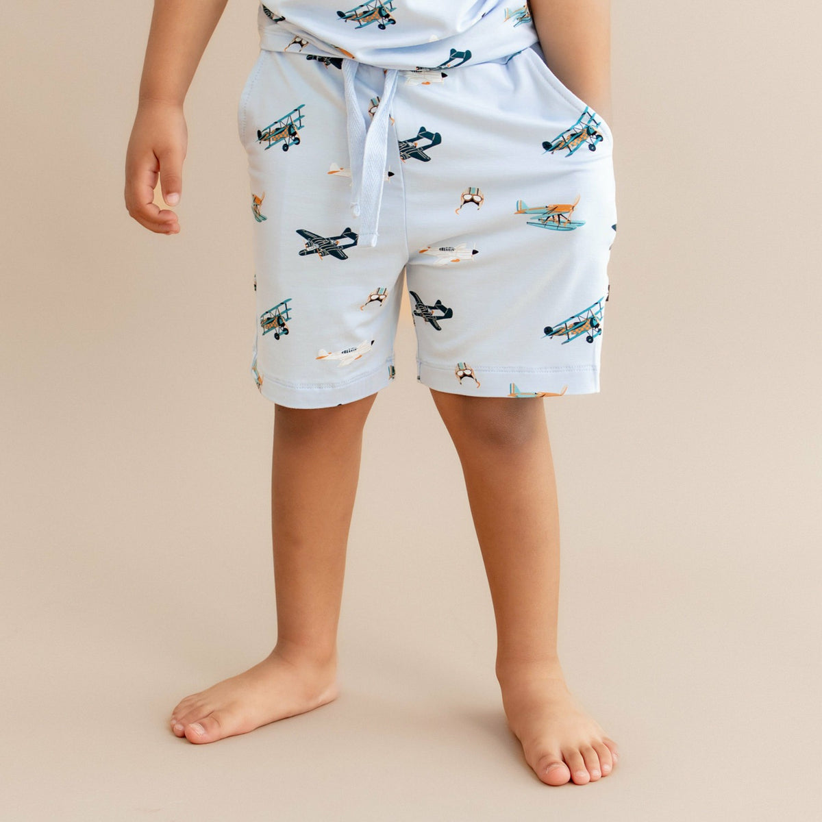 Drawstring Short in Take Off | Kyte Baby