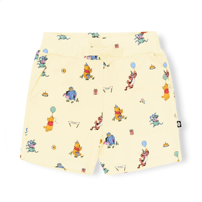 Drawstring Short in Winnie the Pooh Celebration | Kyte Baby