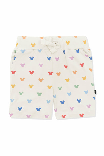 Drawstring Short in Pastel Mickey Mouse | Kyte Baby