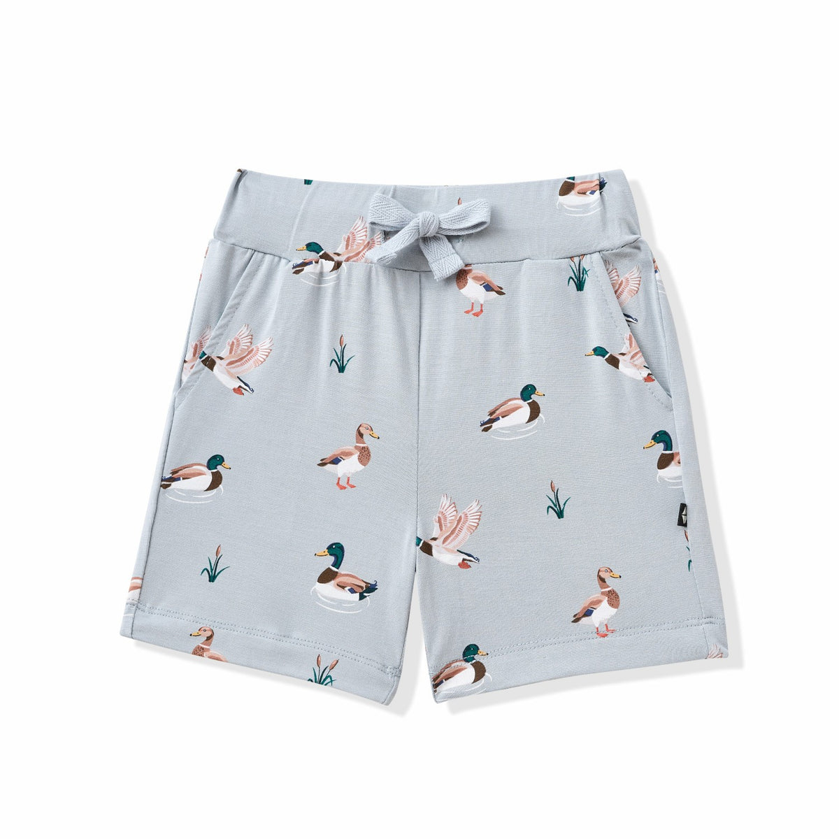 Drawstring Short in Mallard Duck | Kyte Baby