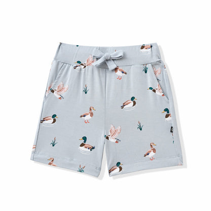 Drawstring Short in Mallard Duck | Kyte Baby