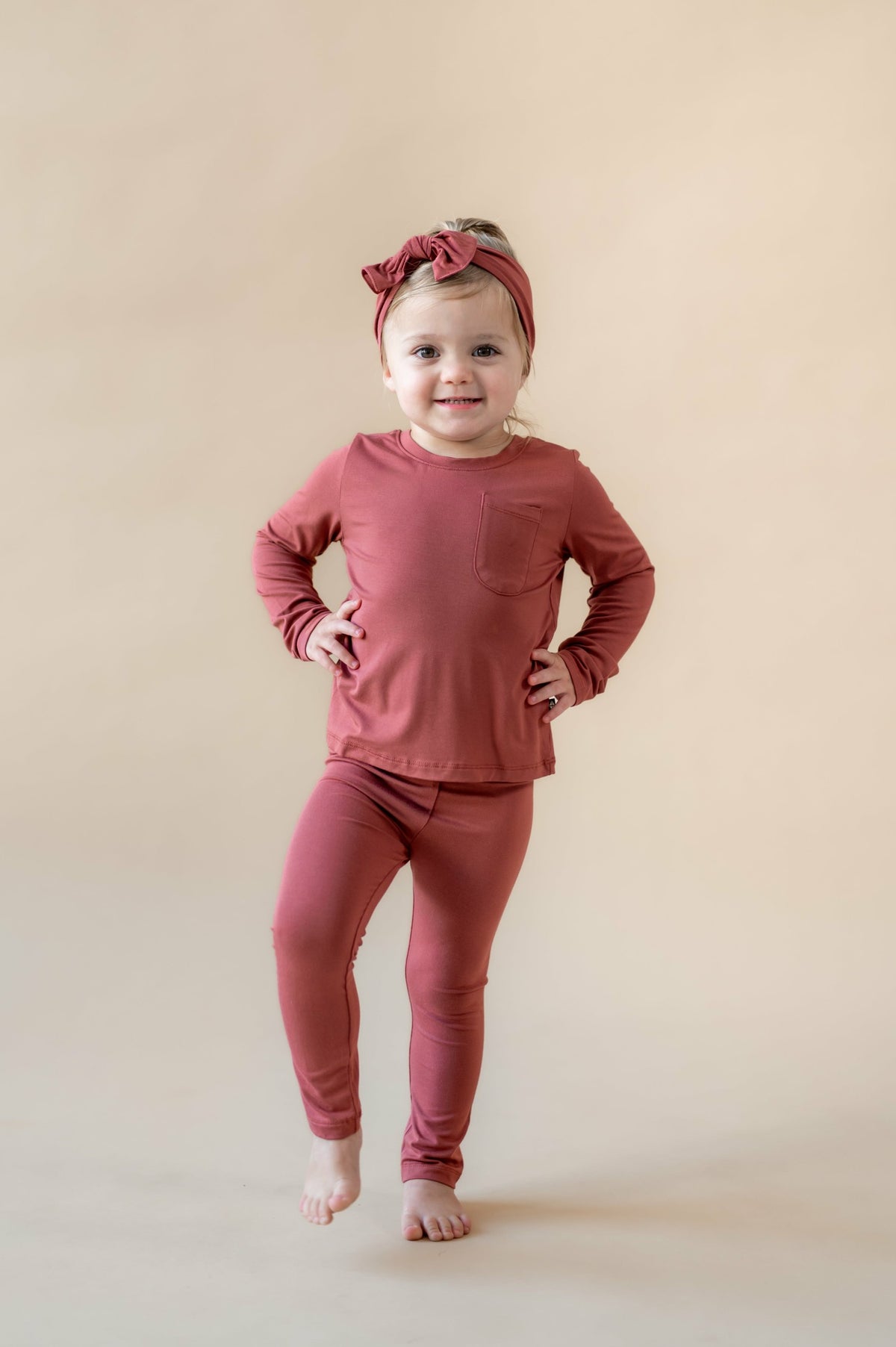 Toddler Leggings in Ember | Kyte Baby