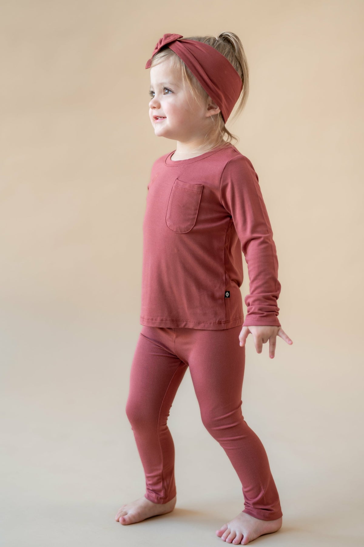 Toddler Leggings in Ember | Kyte Baby