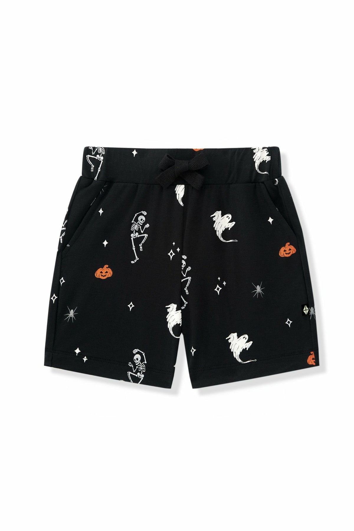 Drawstring Short in Halloween Friends | Kyte Baby