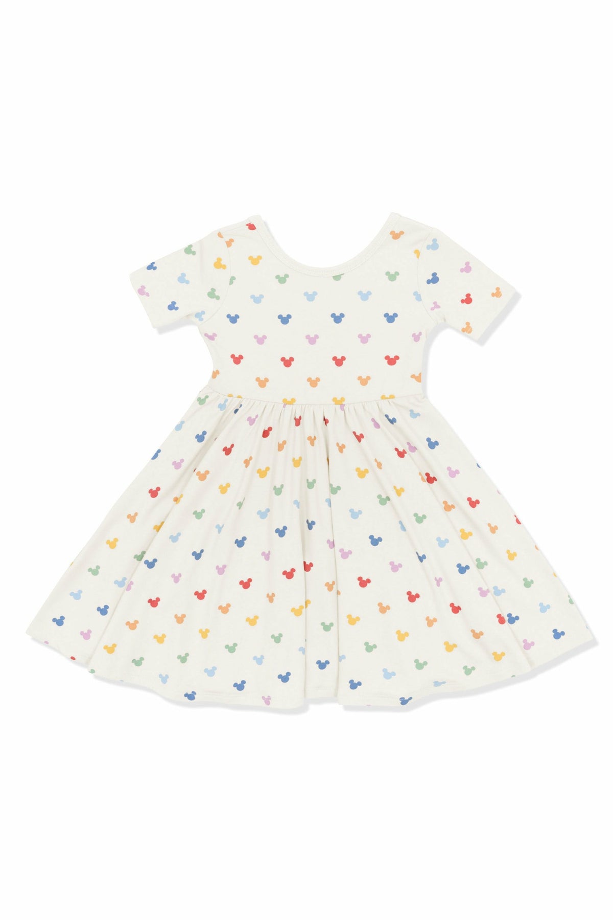 Twirl Dress in Pastel Mickey Mouse | Kyte Baby