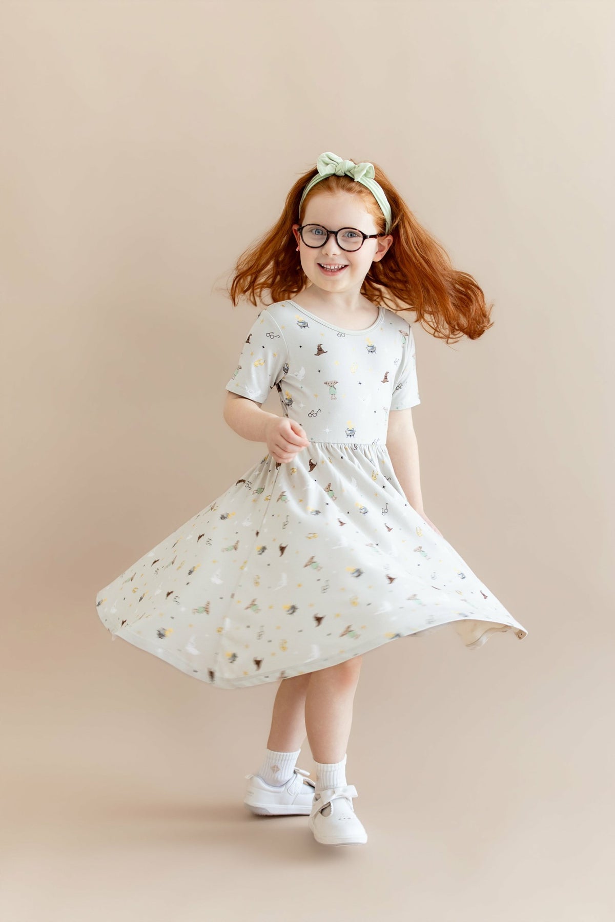 Twirl Dress in Starry Icon | Kyte Baby