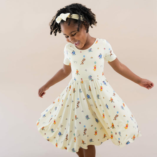 Twirl Dress in Winnie the Pooh Celebration | Kyte Baby