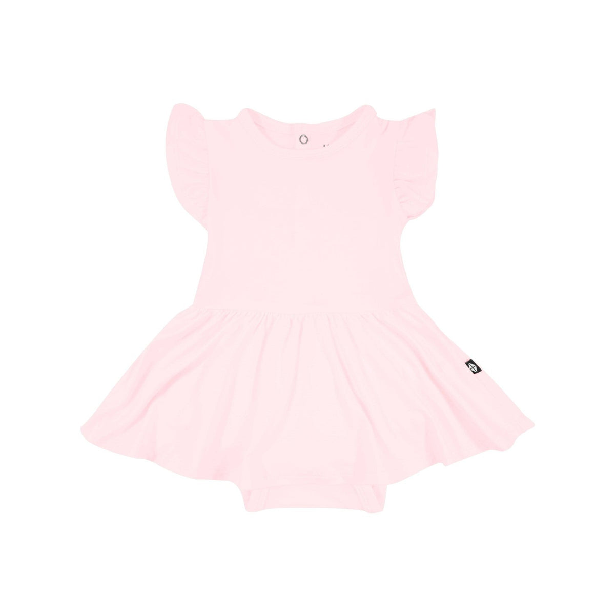 Twirl Bodysuit Dress in Sakura | Kyte Baby