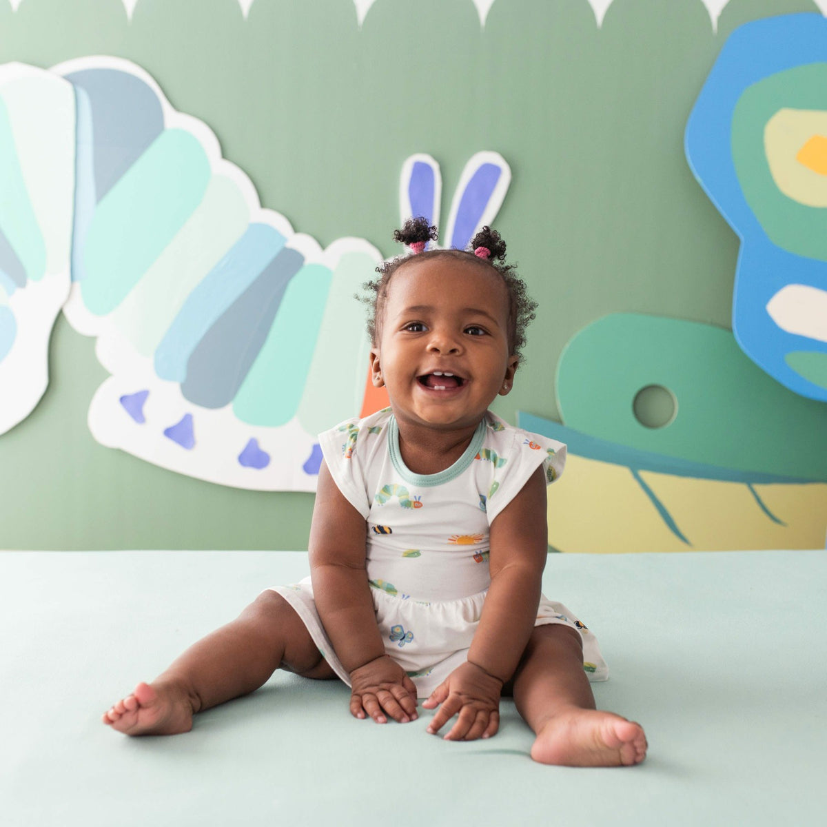 The Very Hungry Caterpillar™ Twirl Bodysuit Dress | Kyte Baby