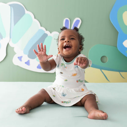 The Very Hungry Caterpillar™ Twirl Bodysuit Dress | Kyte Baby