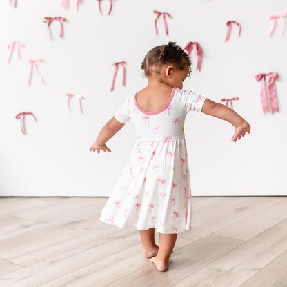 Twirl Dress in Bow | Kyte Baby