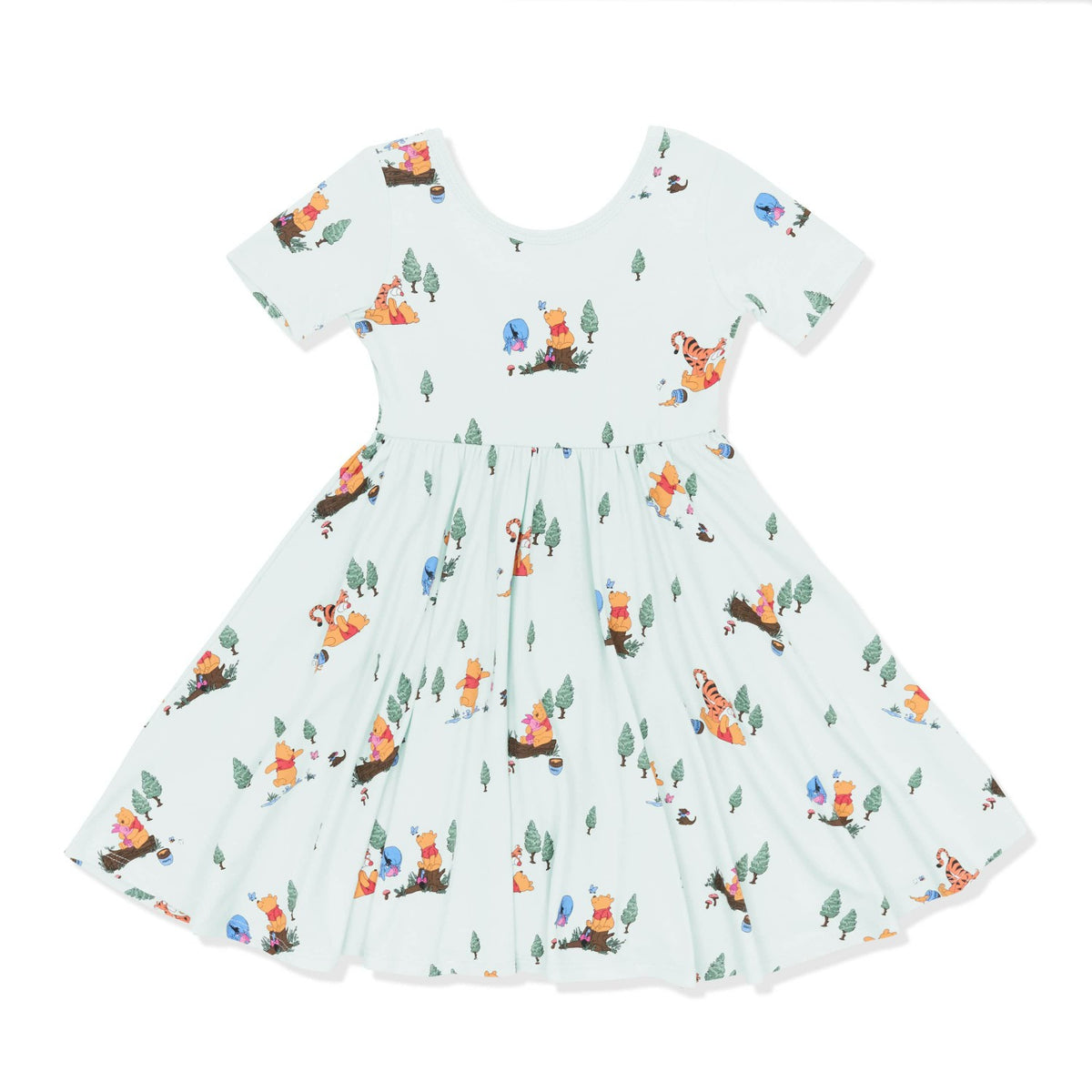 Twirl Dress in Winnie the Pooh Hundred Acre Wood | Kyte Baby