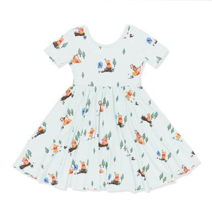 Twirl Dress in Winnie the Pooh Hundred Acre Wood | Kyte Baby