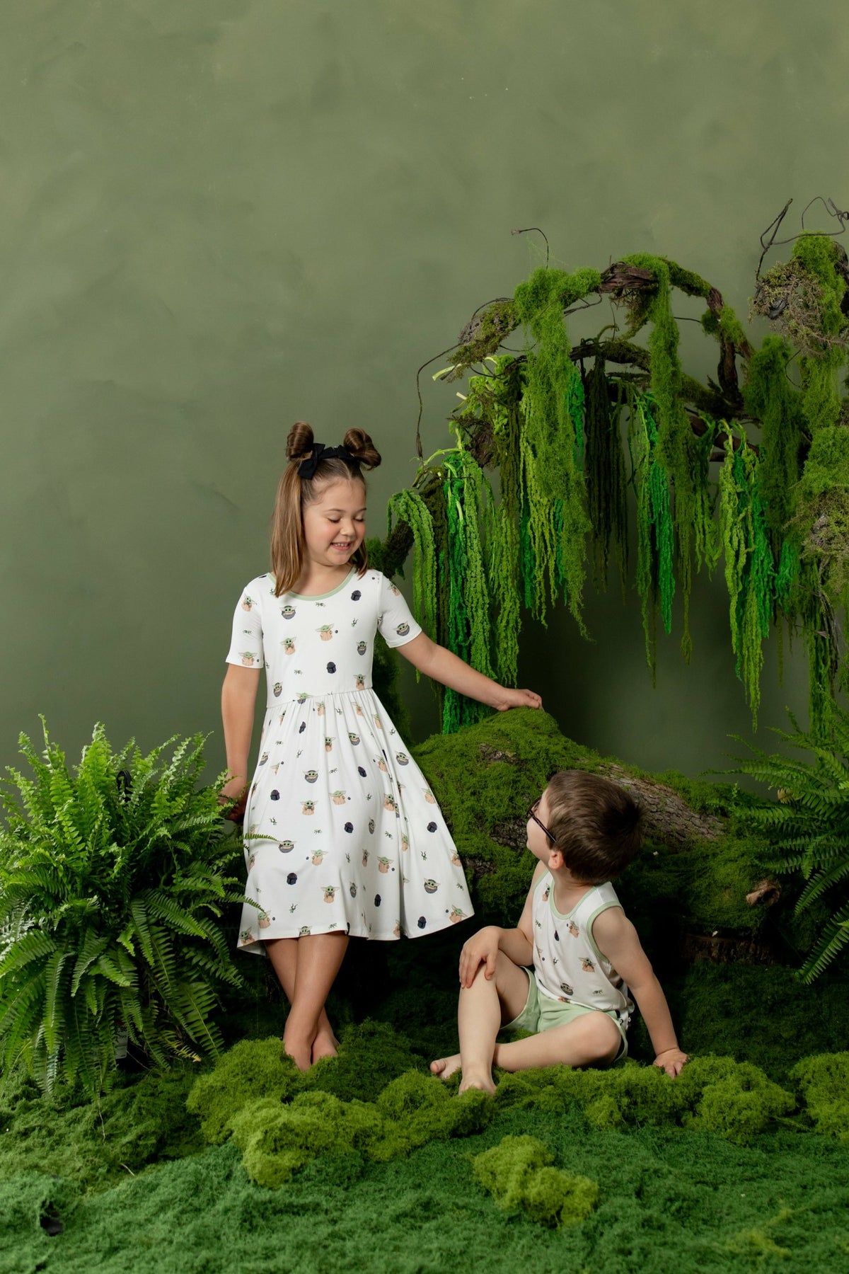 Twirl Dress in Grogu™ | Kyte Baby