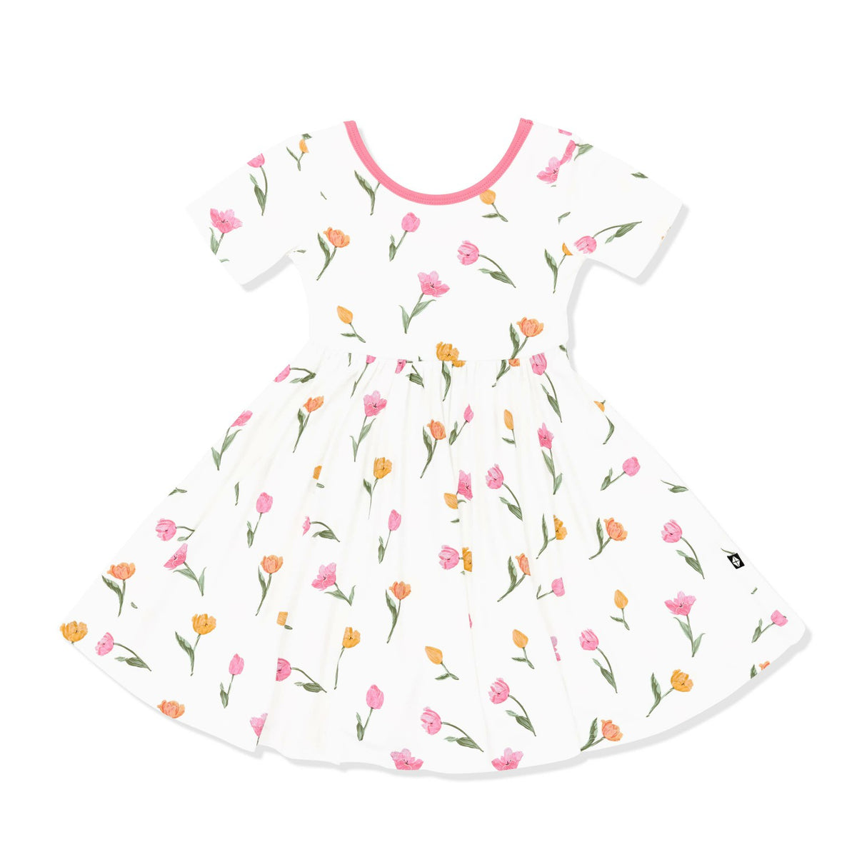 Twirl Dress in Tulip | Kyte Baby