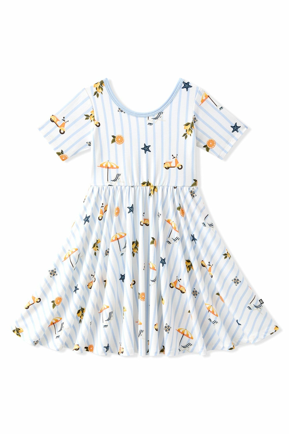 Twirl Dress in Amalfi Coast | Kyte Baby
