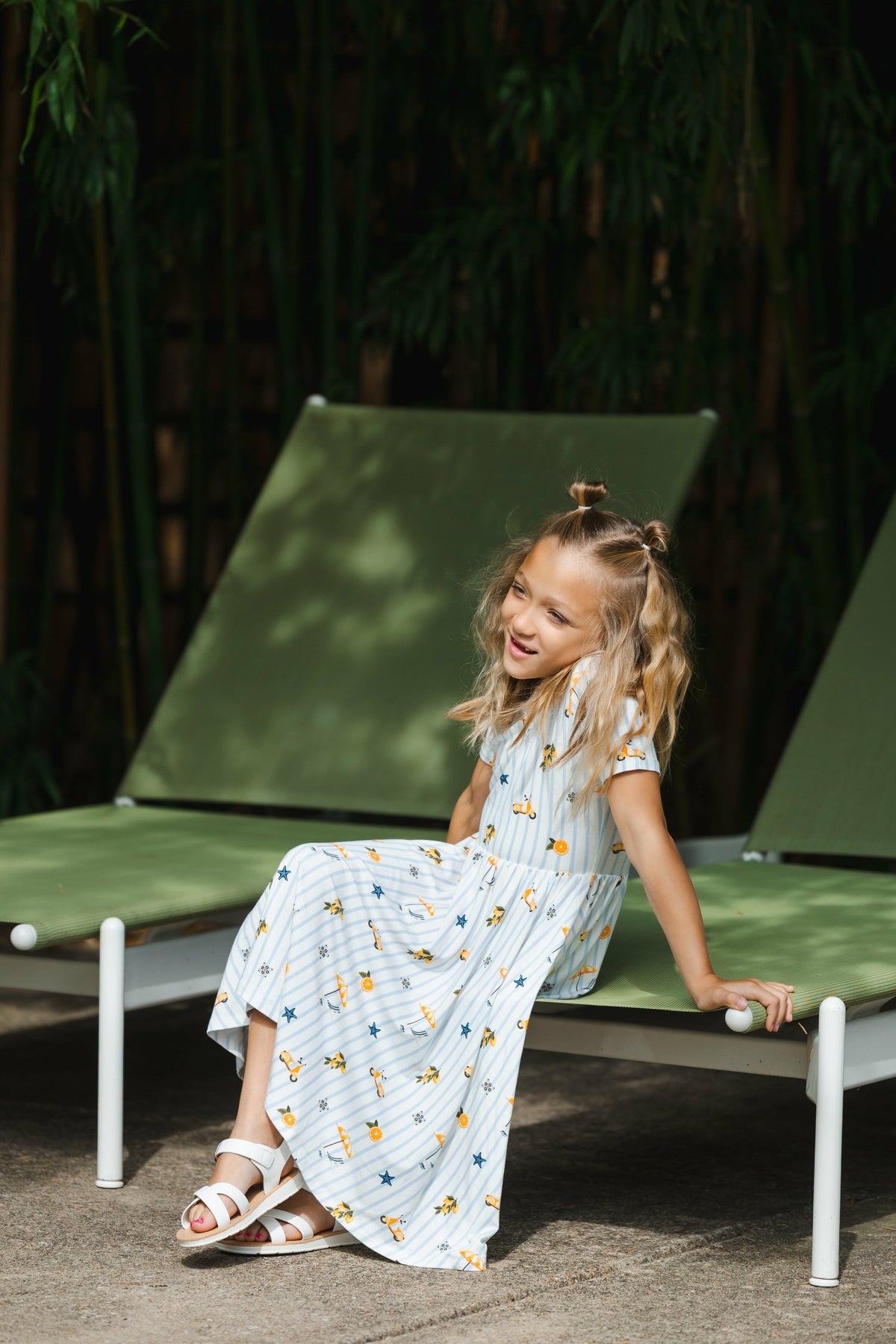 Twirl Dress in Amalfi Coast | Kyte Baby