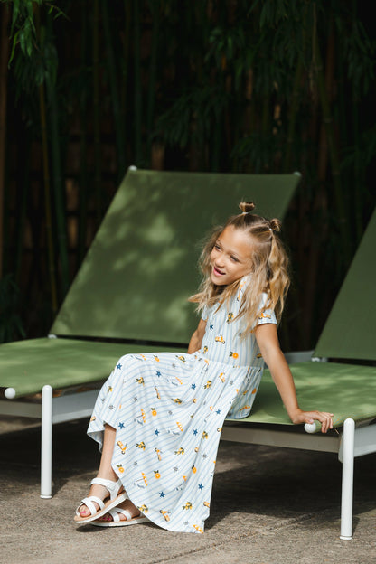 Twirl Dress in Amalfi Coast | Kyte Baby