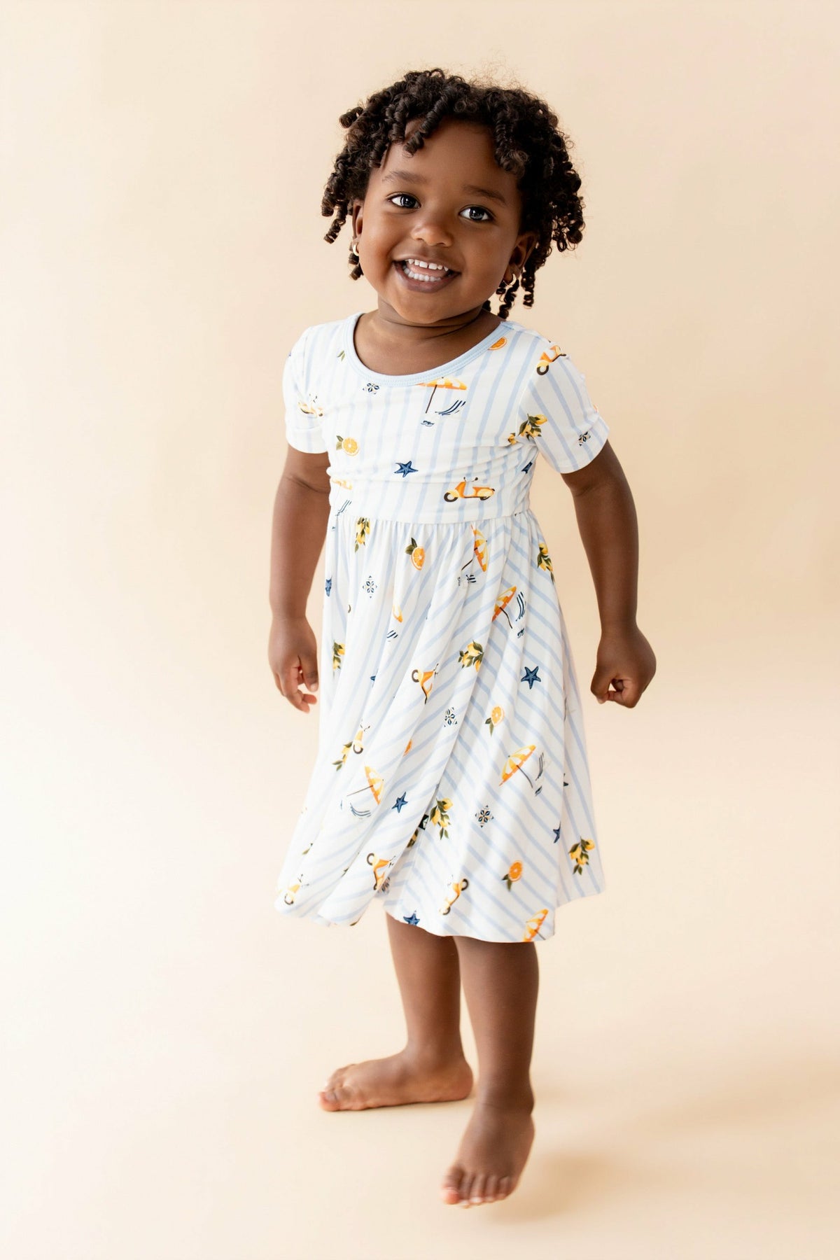Twirl Dress in Amalfi Coast | Kyte Baby