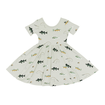 Twirl Dress in Fishing | Kyte Baby