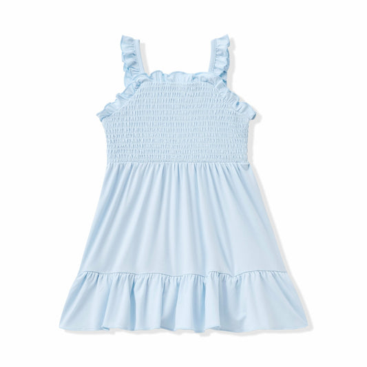 Smocked Dress in Breeze | Kyte Baby