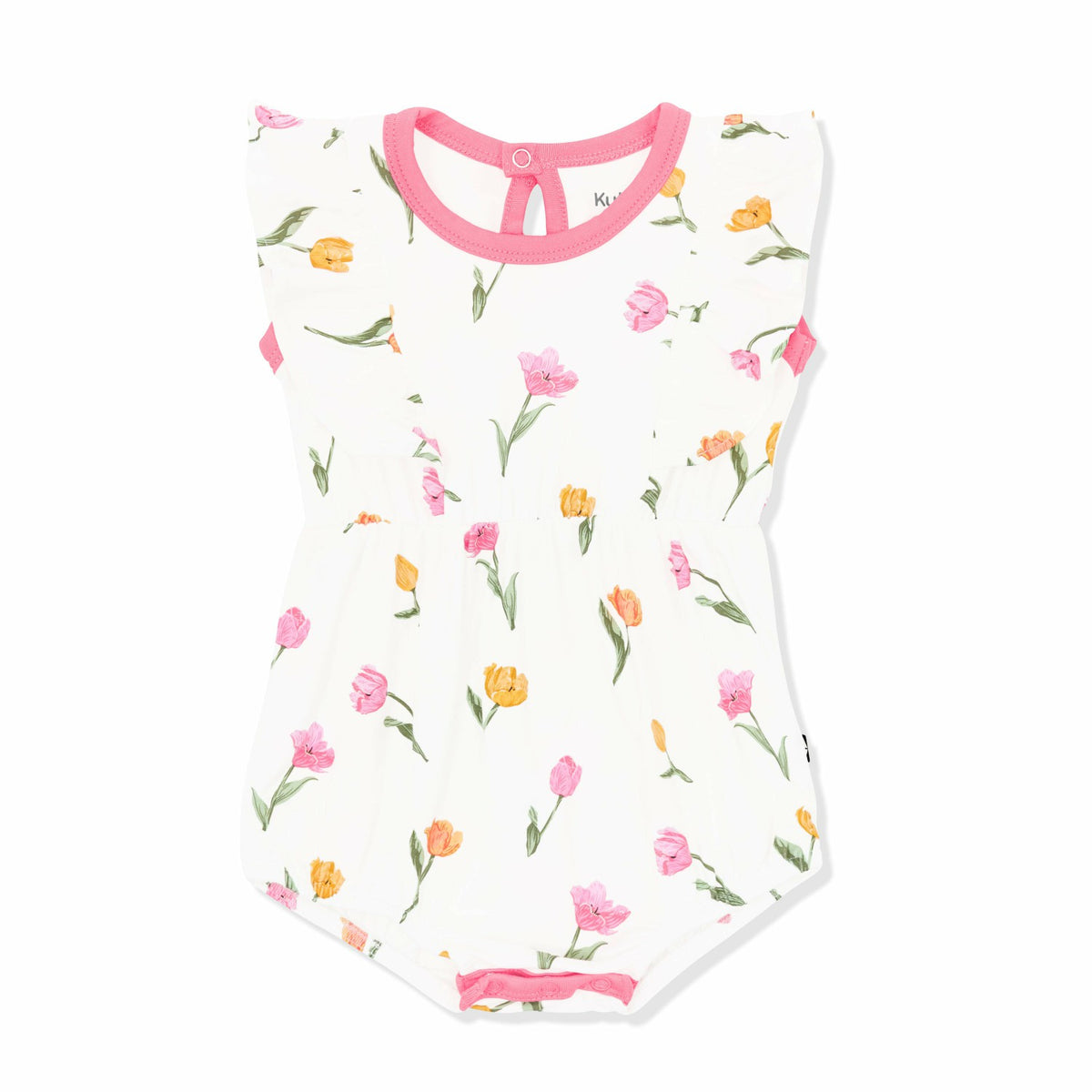 Bubble Romper in Tulip | Kyte Baby