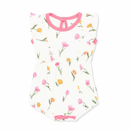 Bubble Romper in Tulip | Kyte Baby