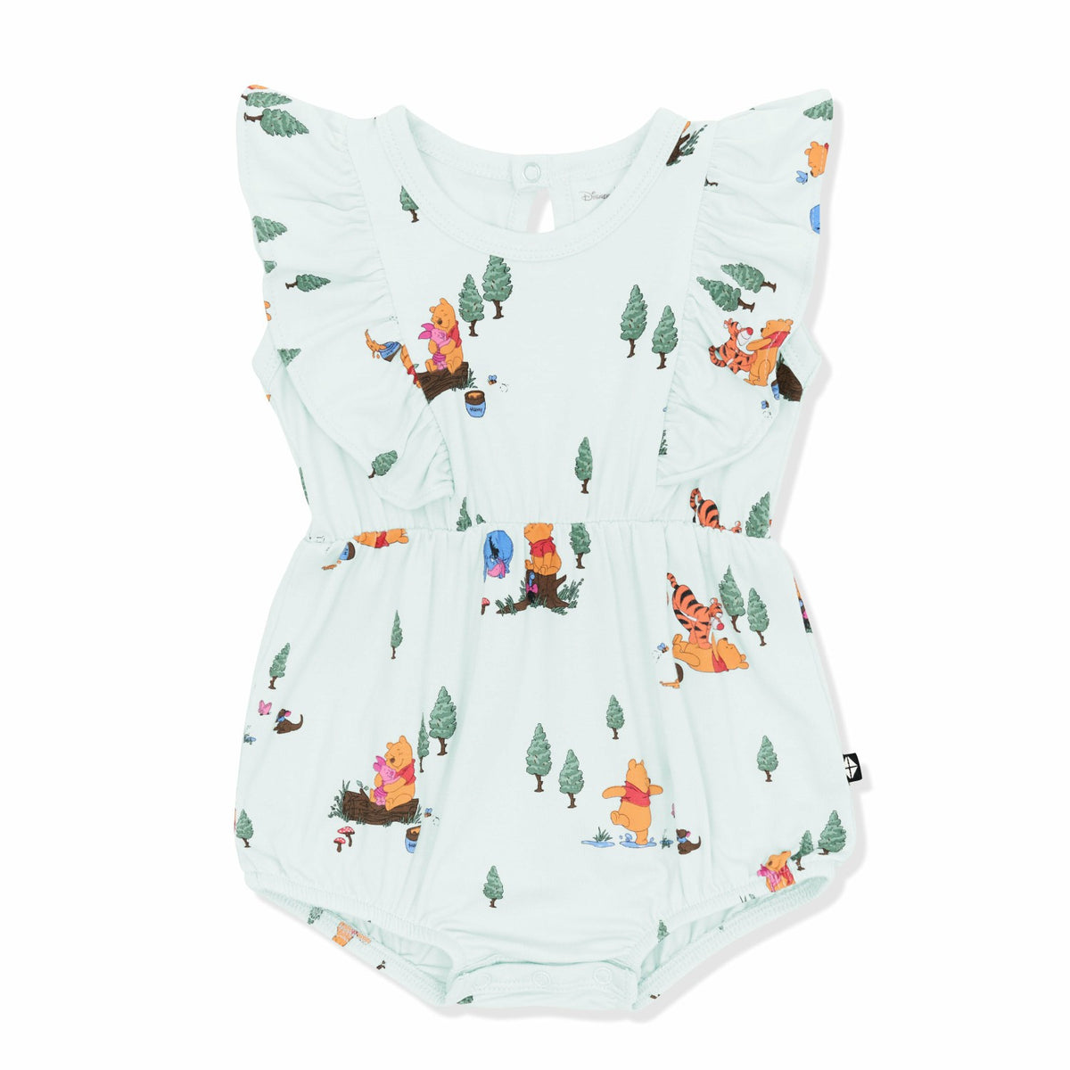 Bubble Romper in Winnie the Pooh Hundred Acre Wood | Kyte Baby