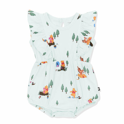 Bubble Romper in Winnie the Pooh Hundred Acre Wood | Kyte Baby