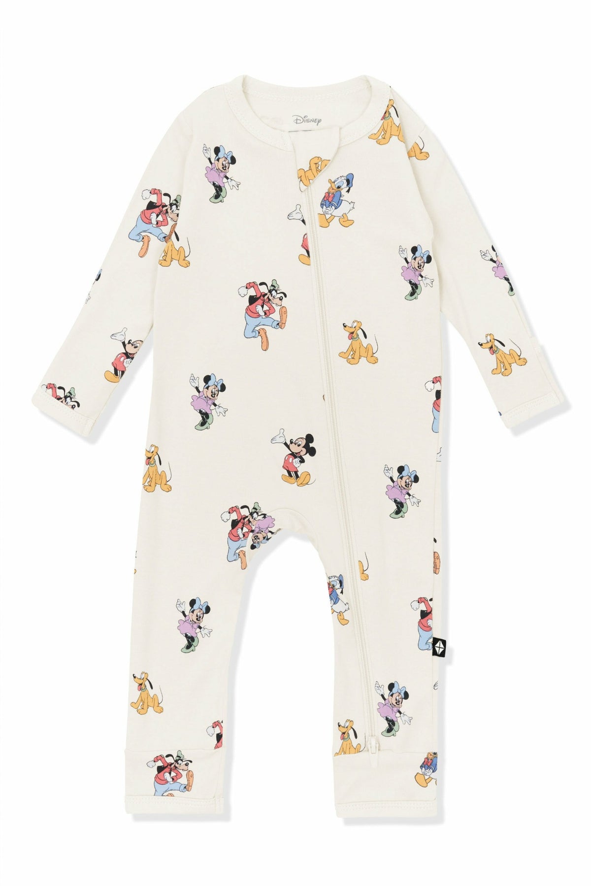 Zippered Romper in Mickey Mouse and Friends | Kyte Baby