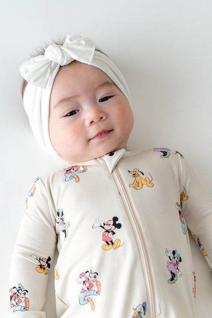 Zippered Romper in Mickey Mouse and Friends | Kyte Baby