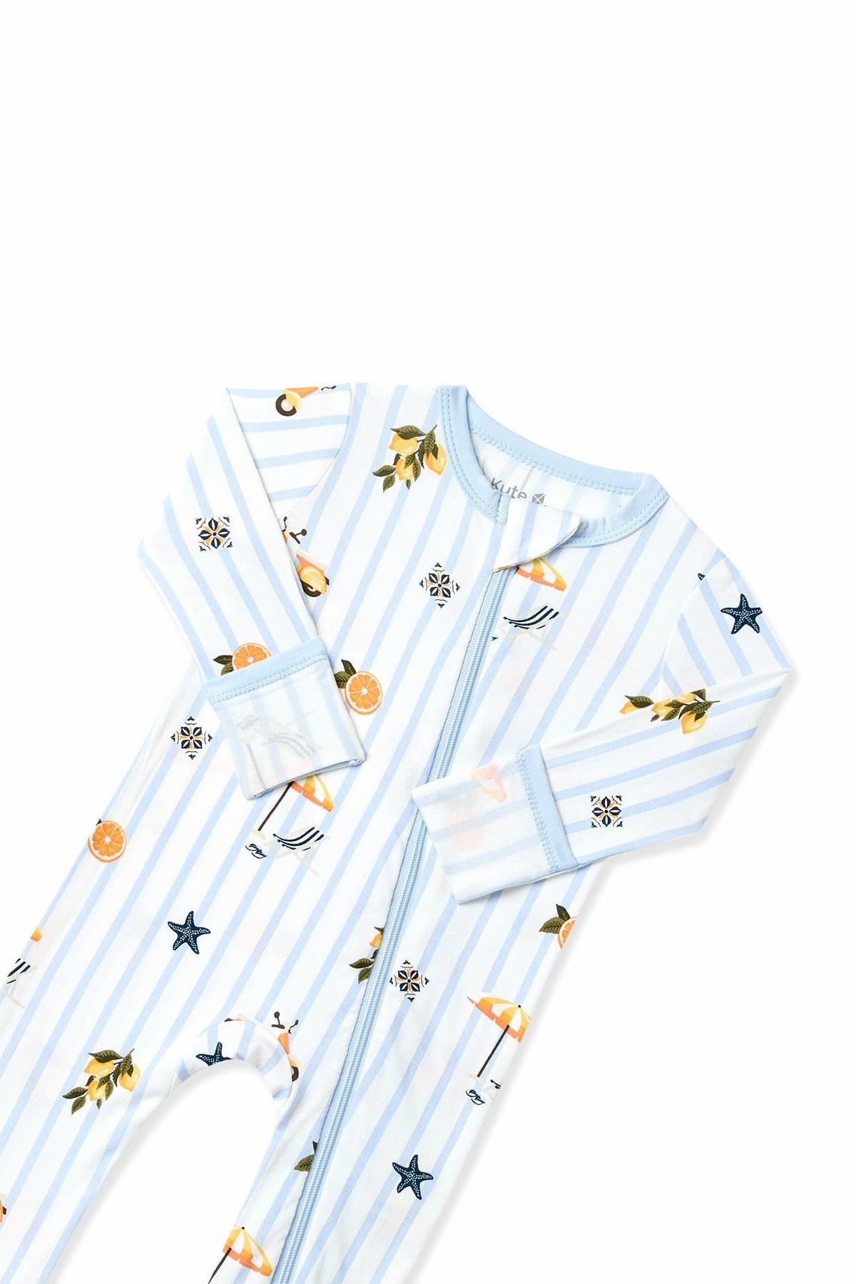 Zippered Romper in Amalfi Coast | Kyte Baby