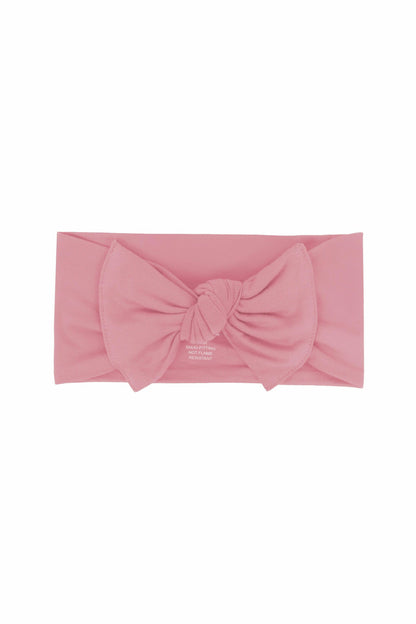 Knotted Bow Headband in Apple Blossom | Kyte Baby