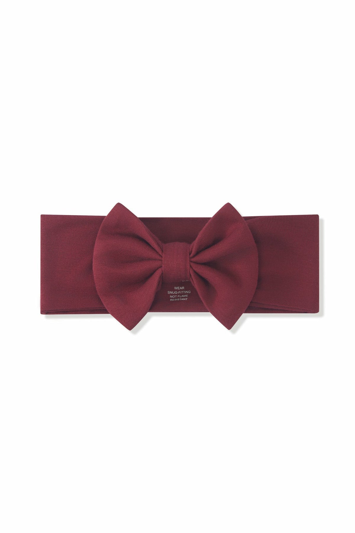 Bow Headband in Burgundy | Kyte Baby